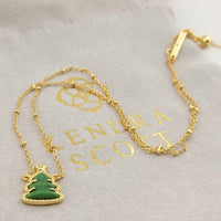 Kendra Scott - Women's Christmas Tree Necklace