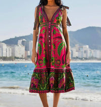 Farm Rio - Ana Tapestry Midi Dress
