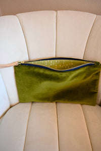 Erin Flett - Women's Velvet Clutch Bag