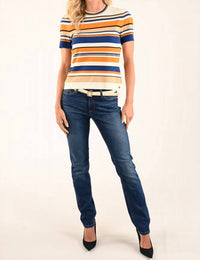 Marc Cain - Rethink Together Striped Sweater