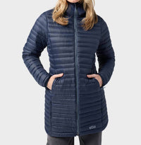 stio Pinion Down Parka Jacket in shadow - women's jacket