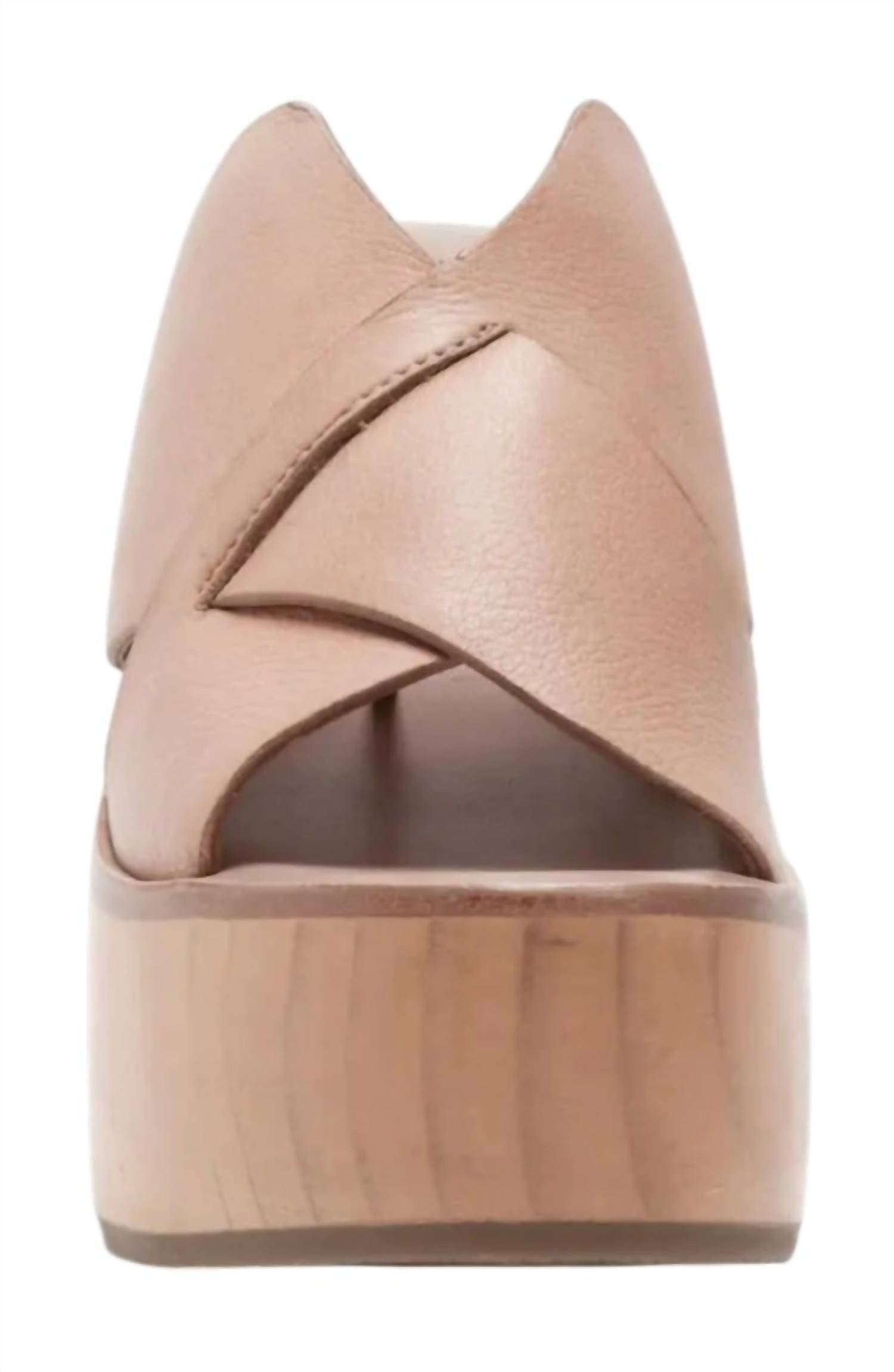 Free People Women's Kora Platform Sandals in carrot ginger - women's sandal - view 5