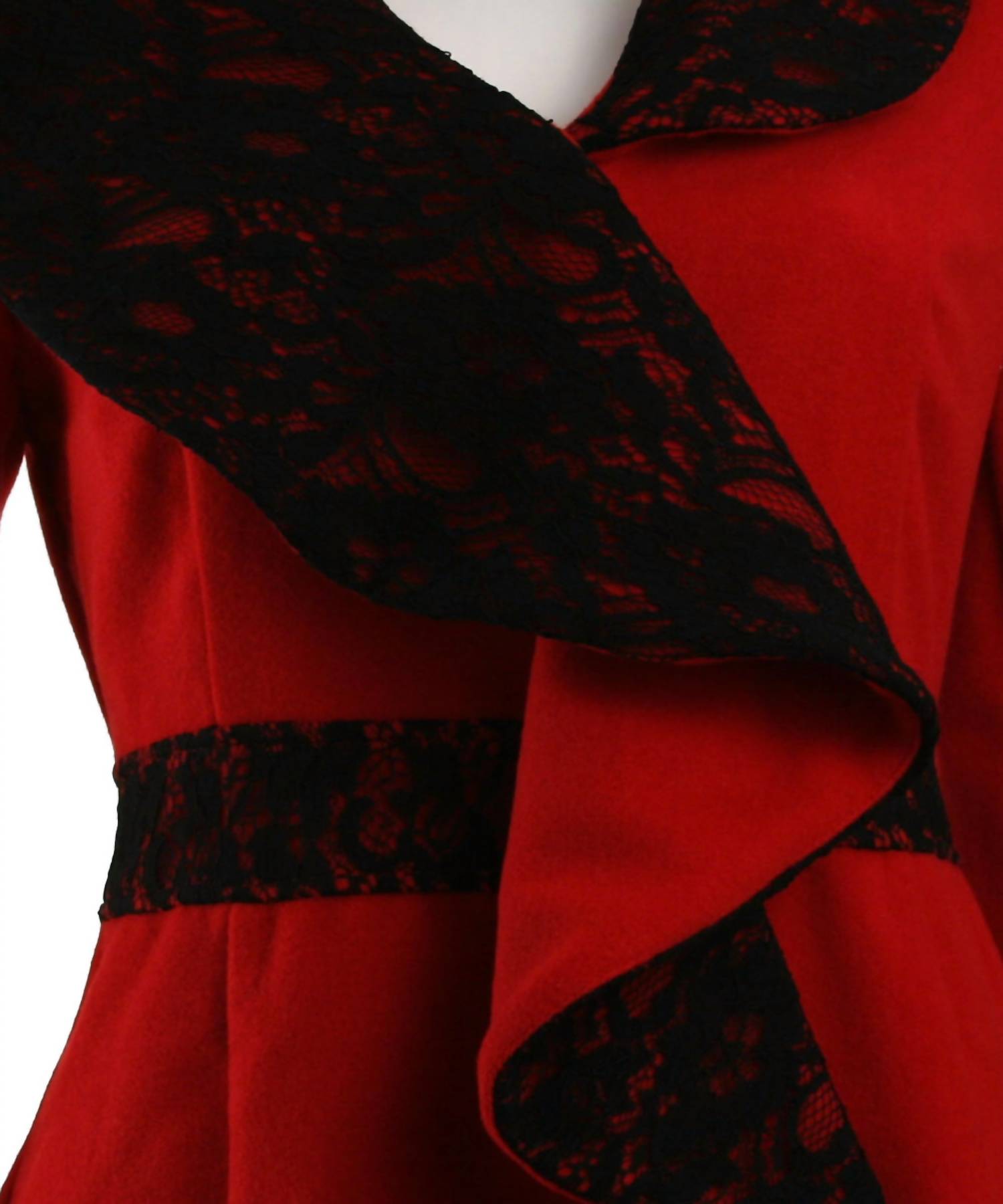 Ryu - Women's Long Sleeve With Lace Detail Jacket