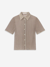 Frame - Silk Check Shirt