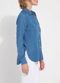 Lysse - Drew Stretch Chambray Shirt