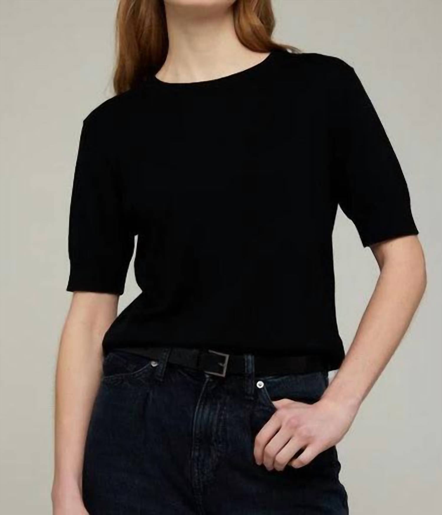 Brodie Cashmere - Lucy Crew Neck Tee