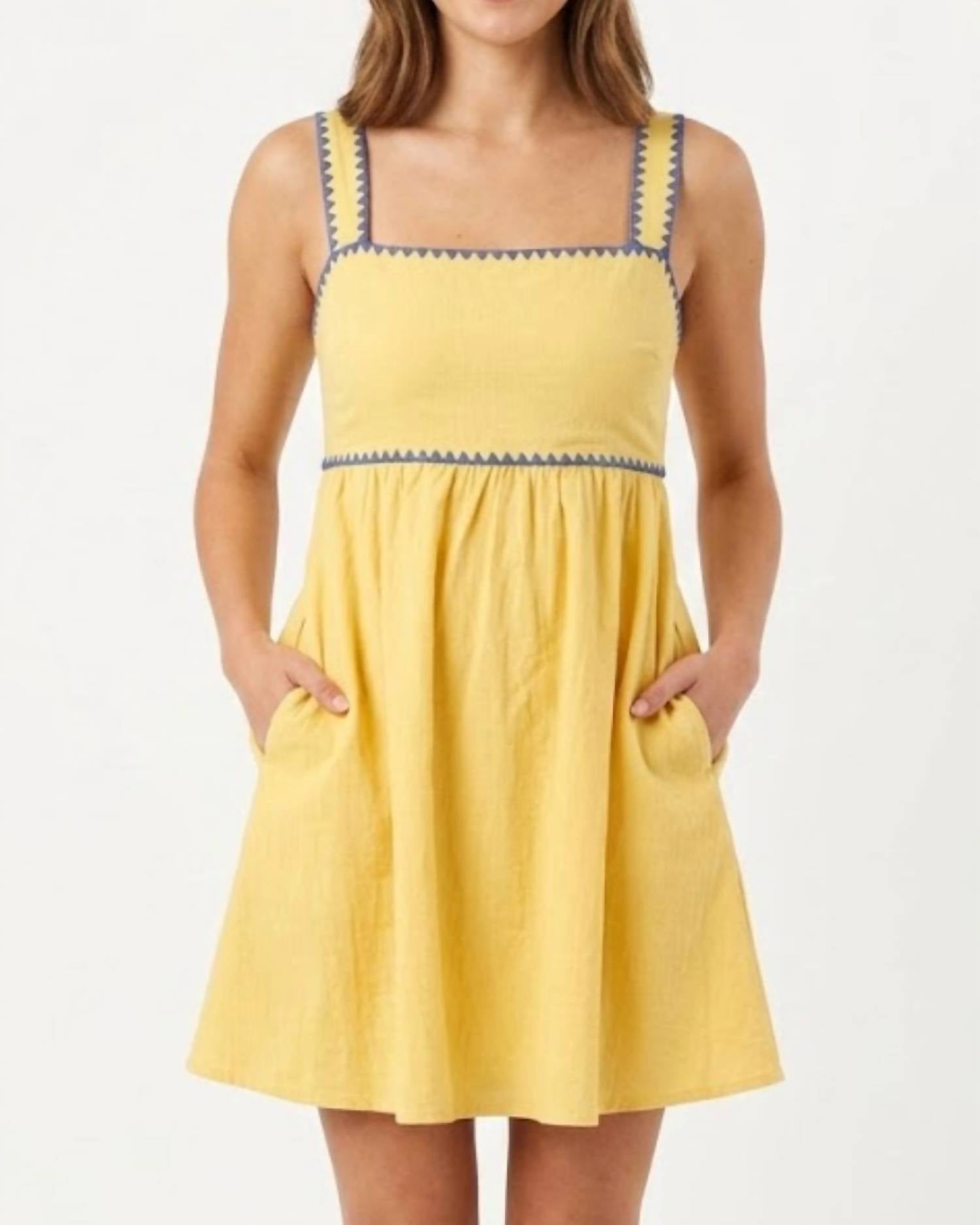 In February - Mini Dress With Back Tie