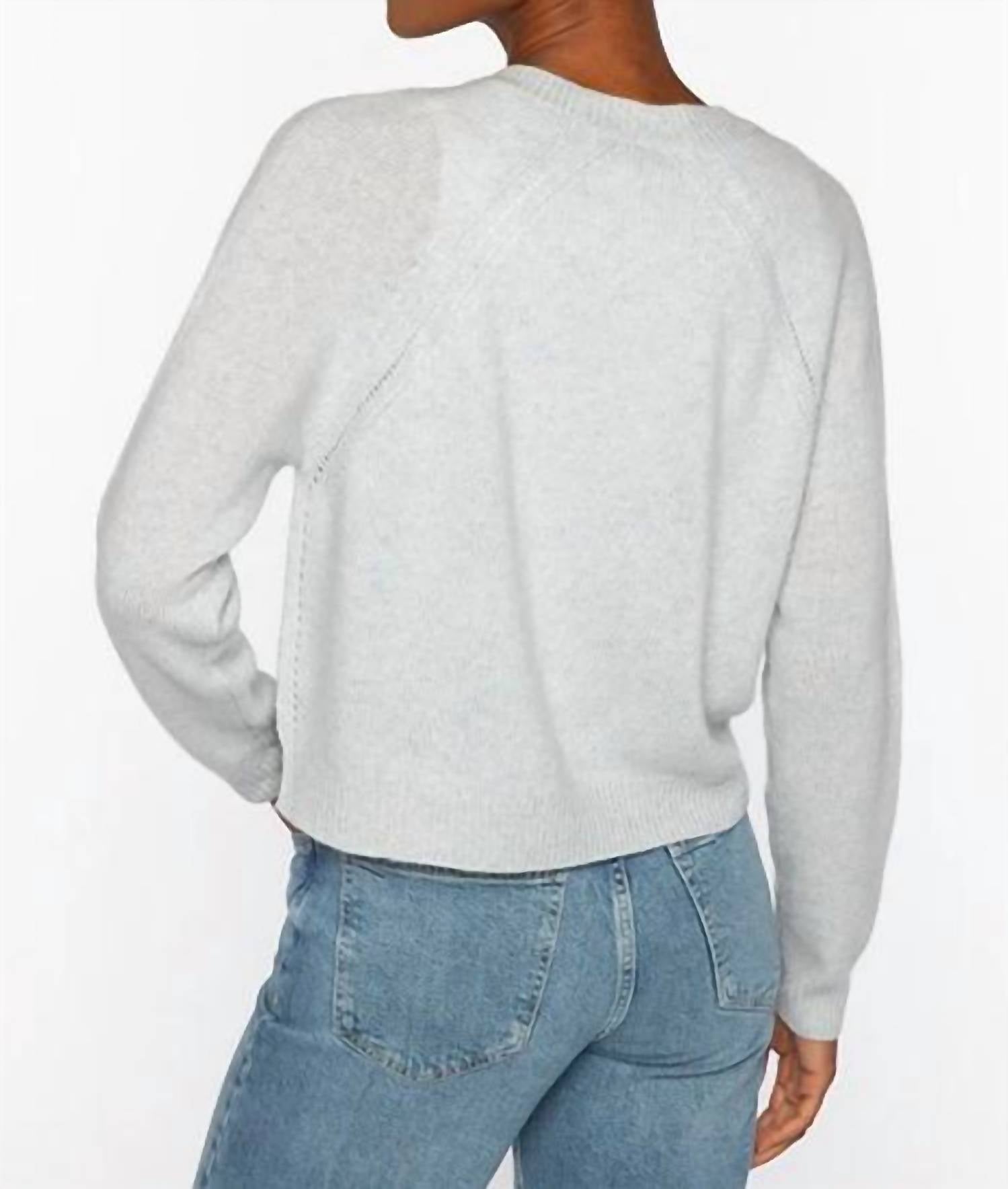 Kinross - Marled Vee Cardigan