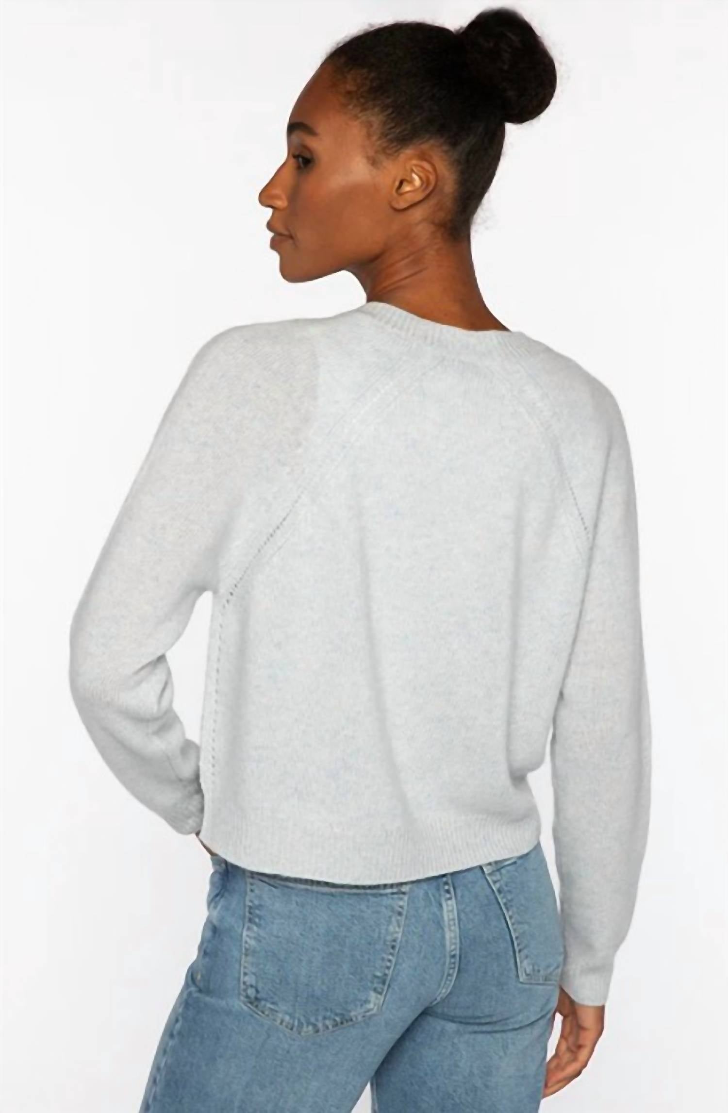Kinross - Marled Vee Cardigan