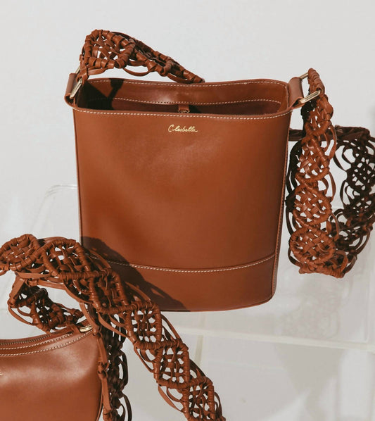 Cleobella - Women's Siobhan Macram√© Strap Bucket Bag