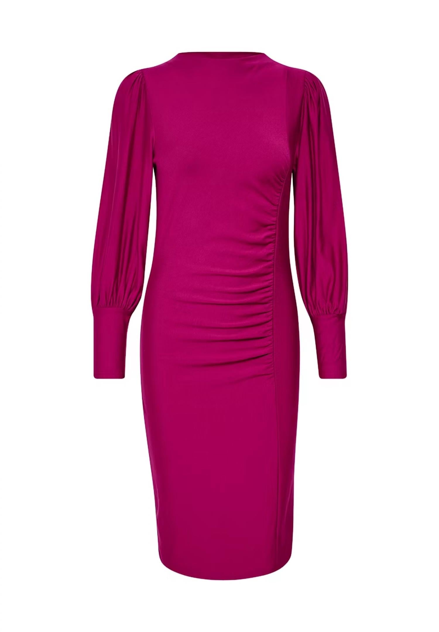 Gestuz - Rifagz Puff Fitted Midi Dress