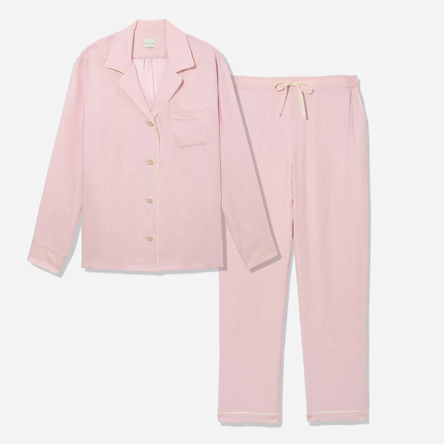 The Sleep Code - Women's Washable Silk Long Pj Set