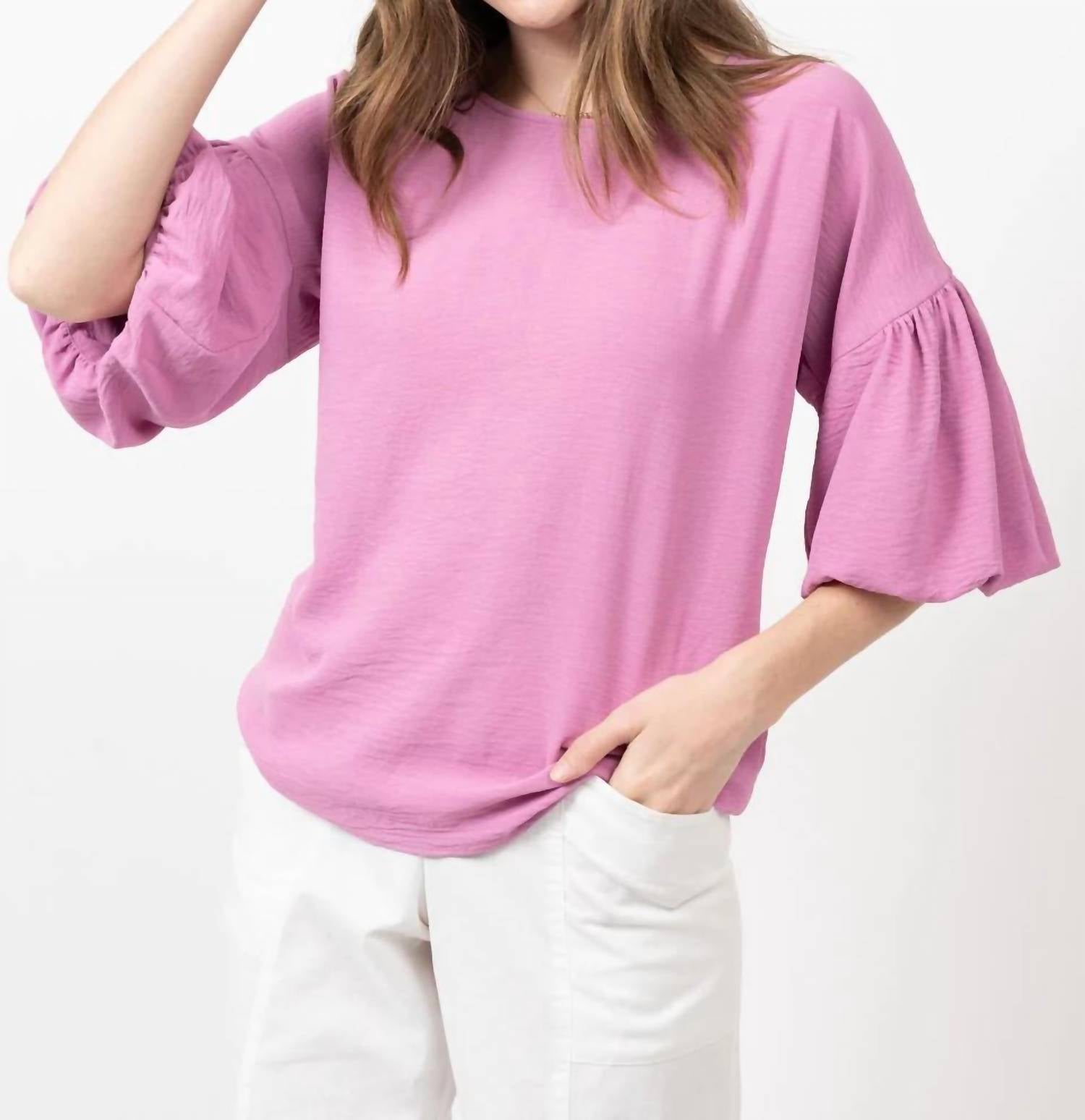 Ivy Jane - Pouf Sleeve Top