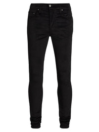 Amiri - Velour Skinny Stack Denim Jeans