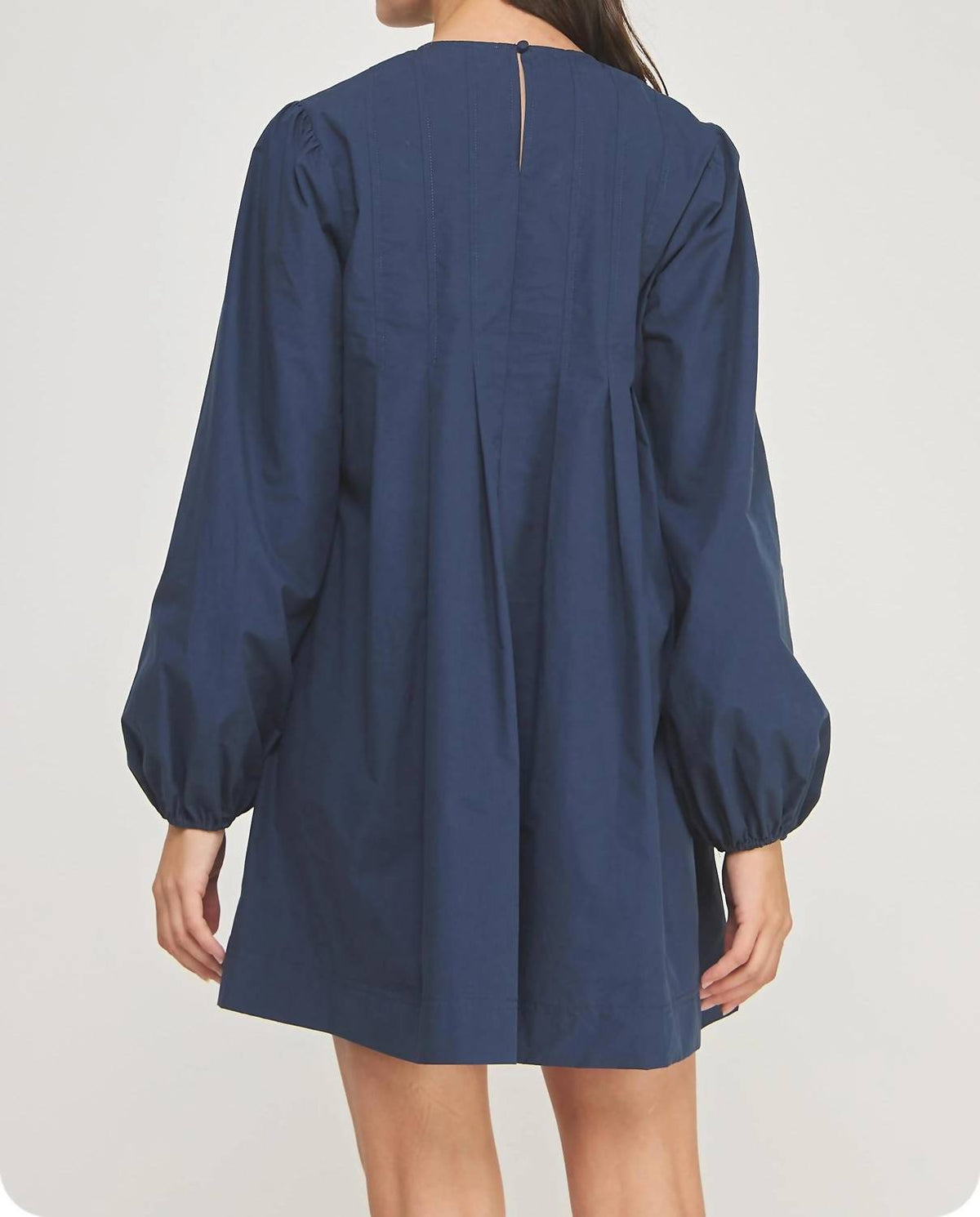 Strut & Bolt - Women's Ashley Pintuck Babydoll Mini Dress