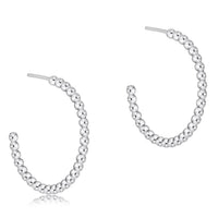 Enewton - Beaded Classic 1.25 Post Hoop Earring