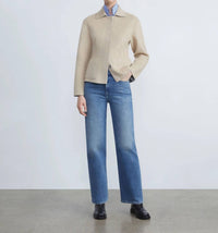 Lafayette 148 - Wool Cashmere Double Face Reversible Jacket