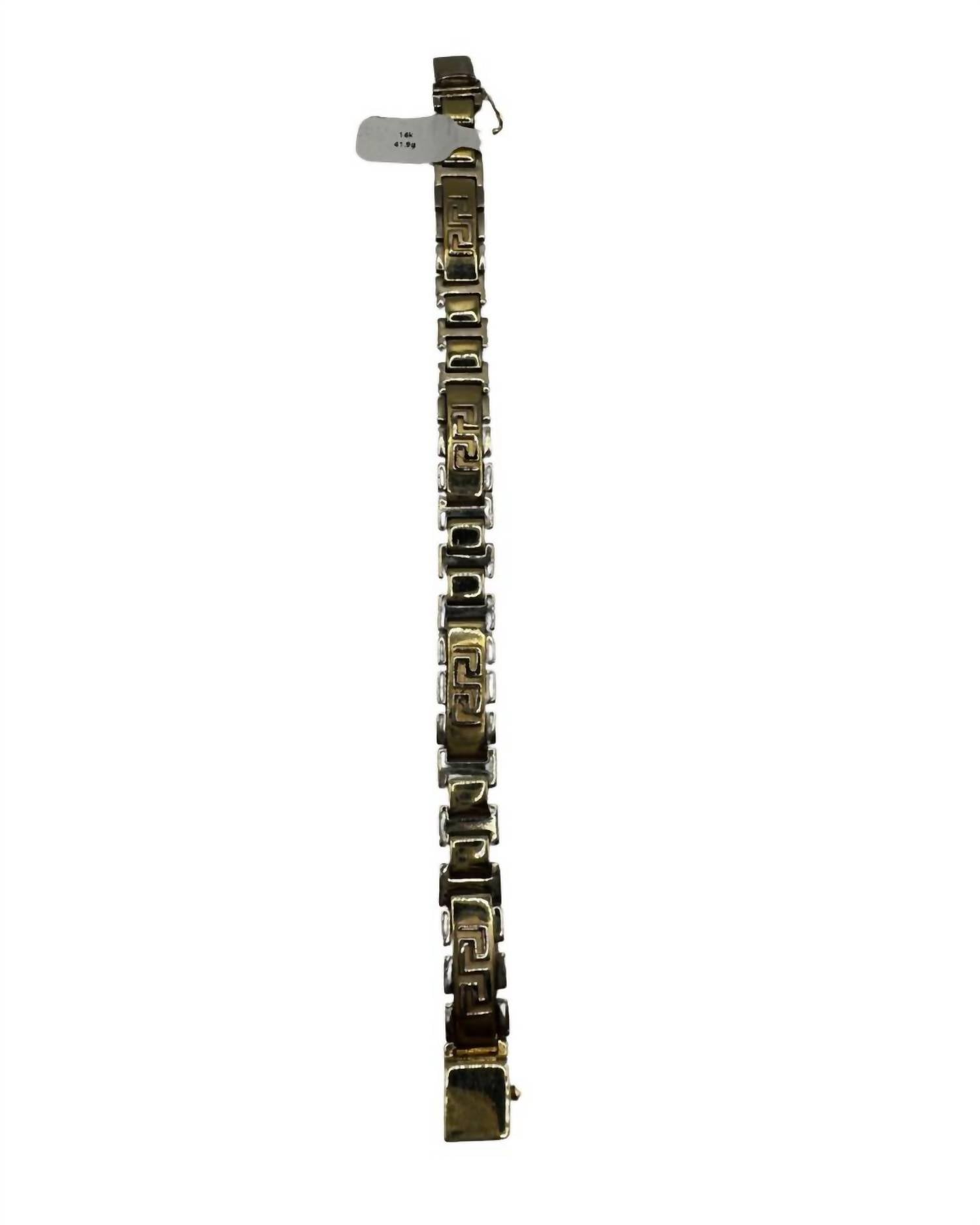 Milano Jewelry - Men's Flat Link Bracelet