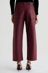 AG Jeans Hattie Winery Pants in red - women's pants - alternate view