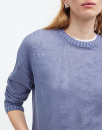 Madewell - Linen Drop-shoulder Sweater