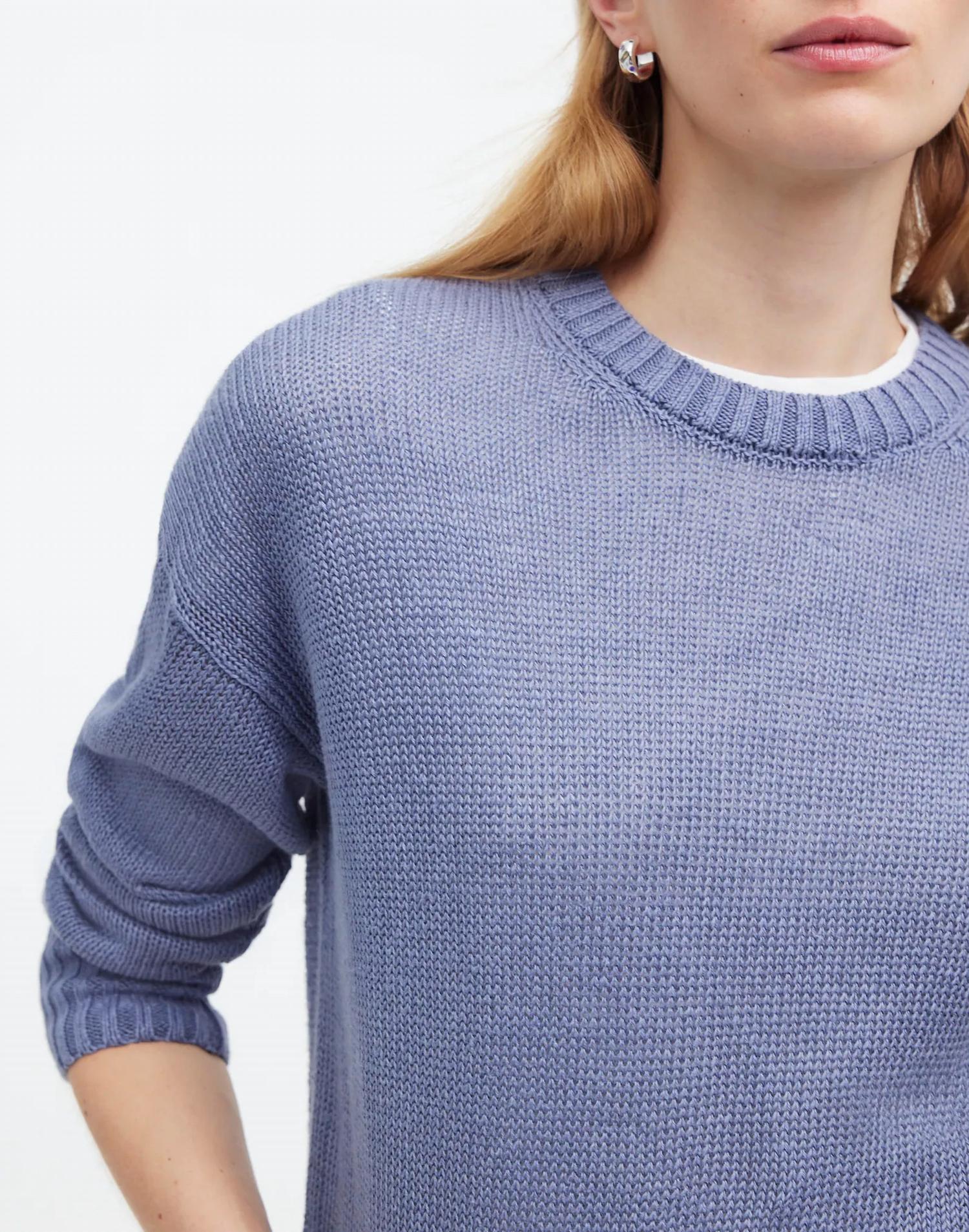 Madewell - Linen Drop-shoulder Sweater