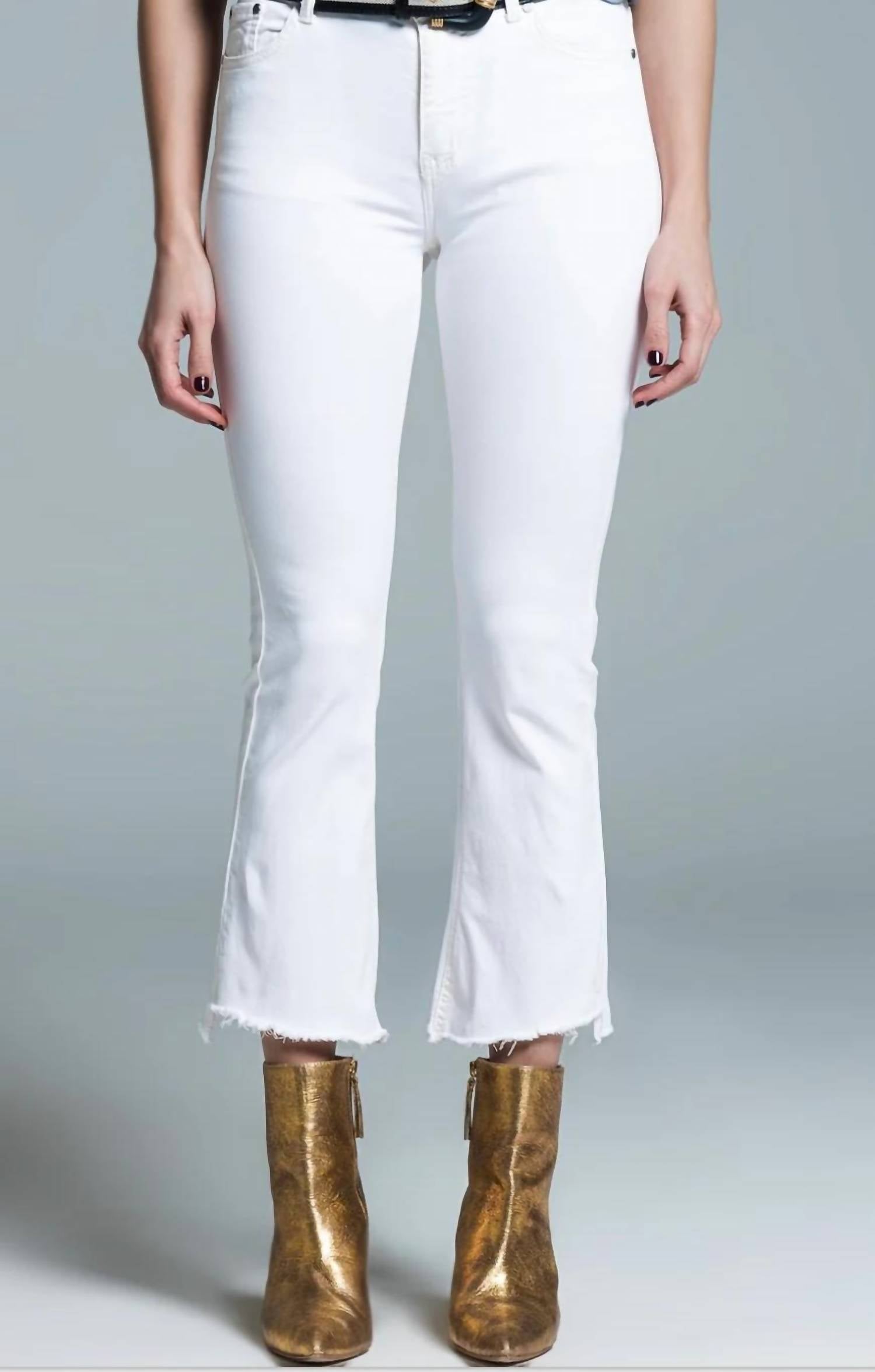 Q2 - High Rise Basic Flared Jeans