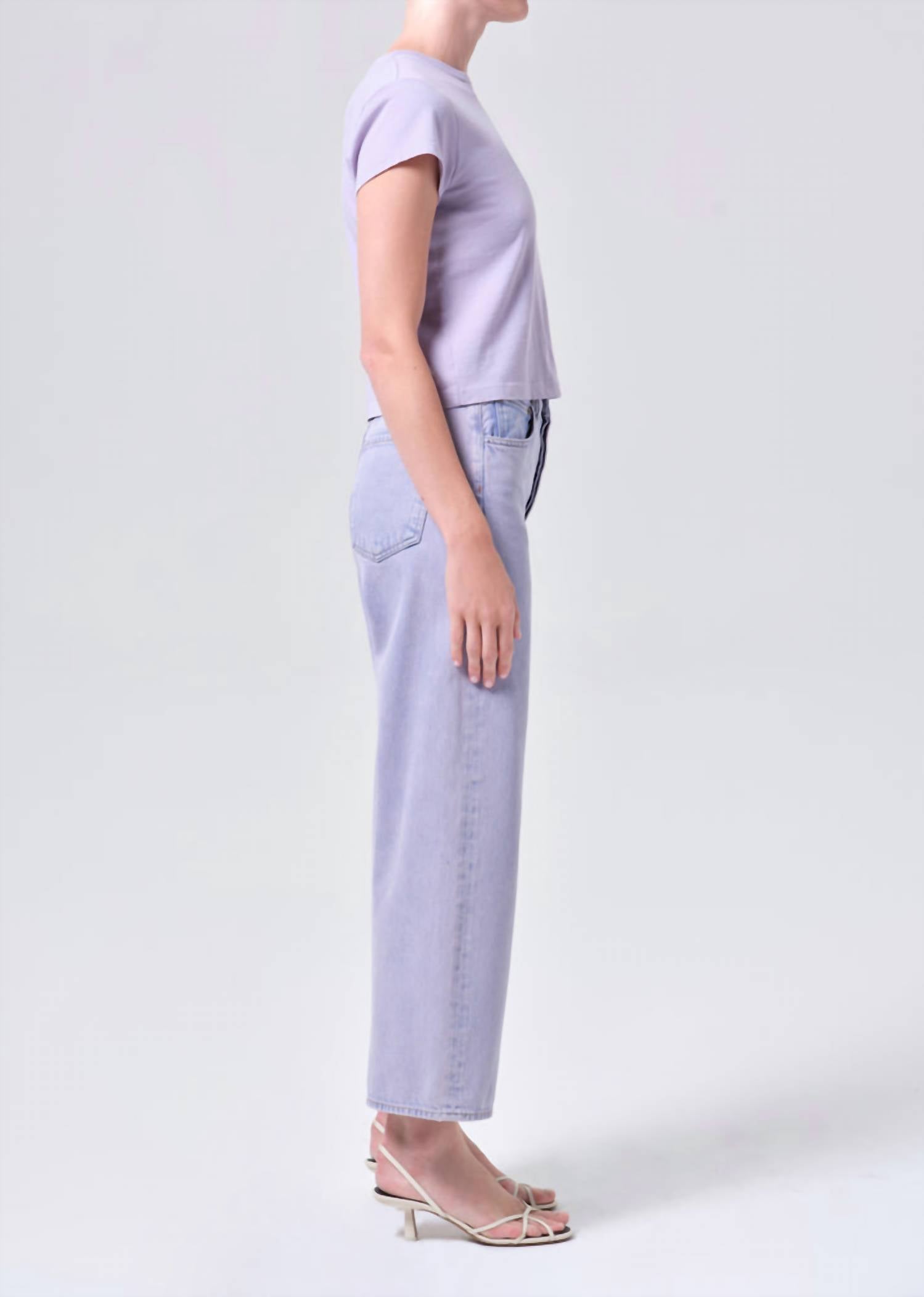 Agolde - Ren High Rise Wide Leg Jeans