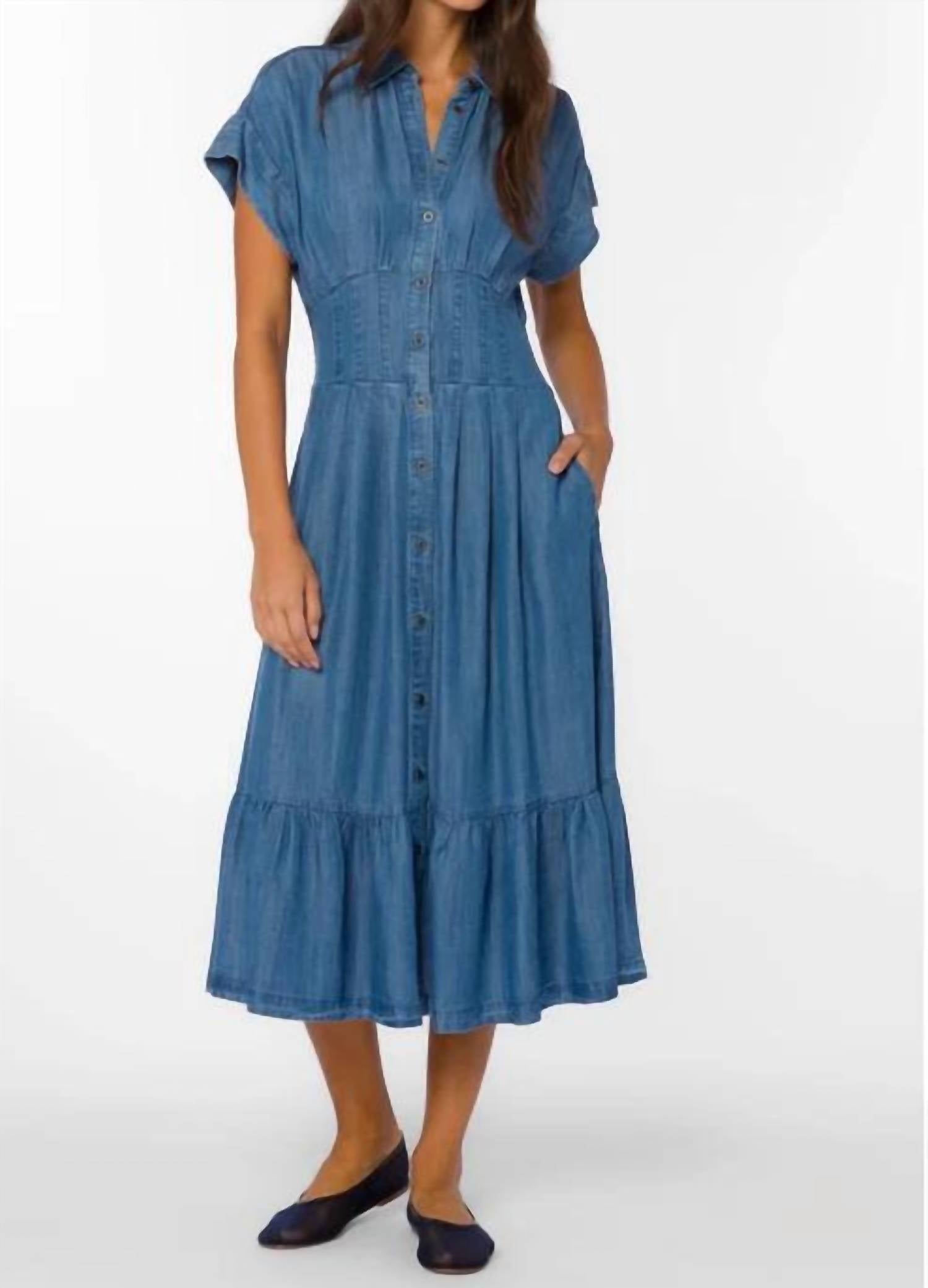 Velvet Heart - Emily Midi Shirt Dress