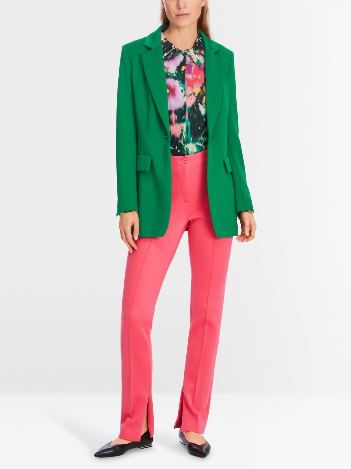 Marc Cain - Sydney Slim-fit Scuba Jersey Trousers