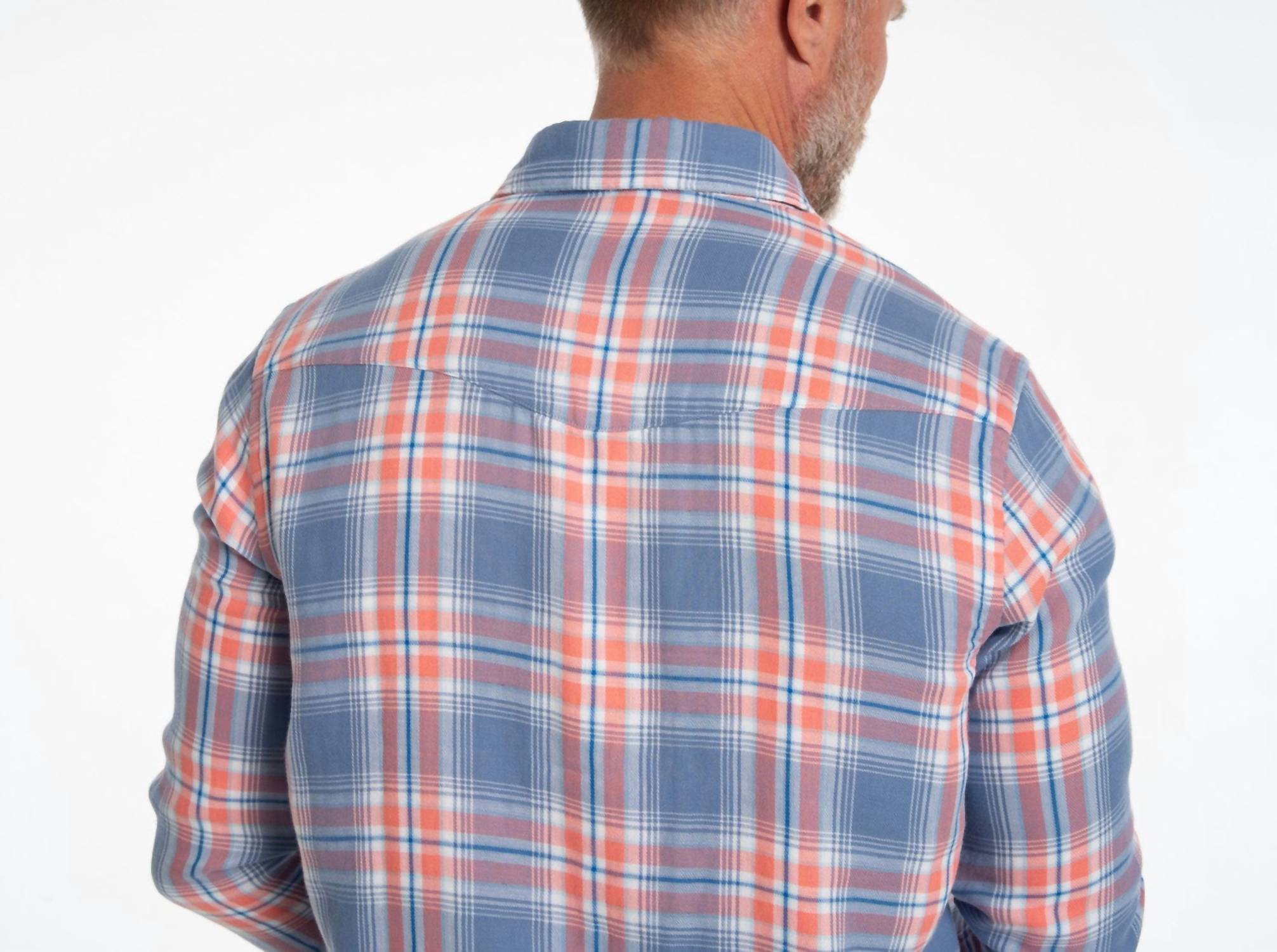 Criquet - Double Cloth Flannel Pearl Snap Shirt