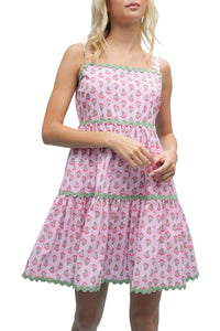 Wishlist - Sweet Garden Tiered Mini Dress