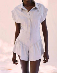 Saylor - Keira Button Front Romper