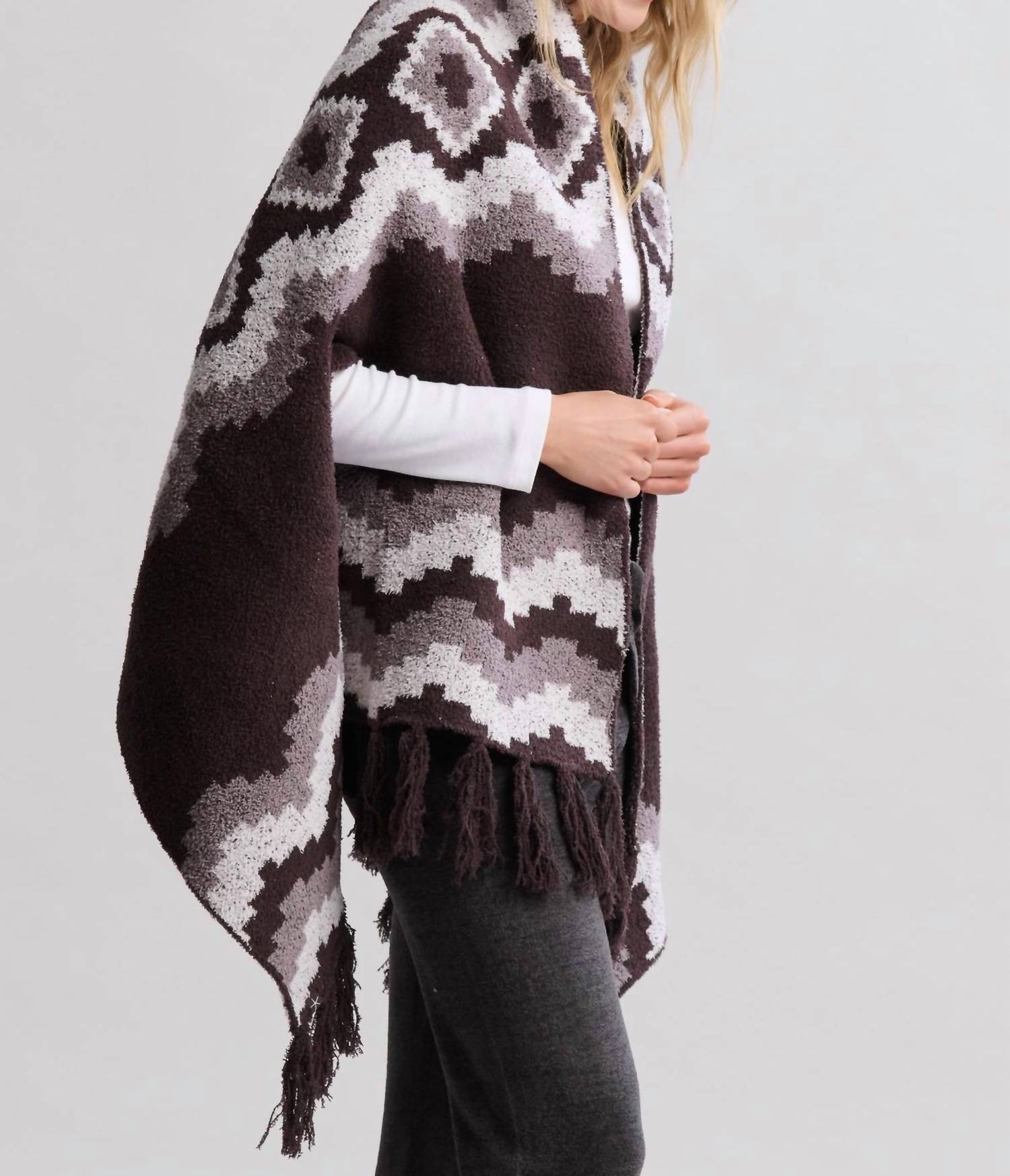 Barefoot Dreams - Cozy chic Mosaic Wrap