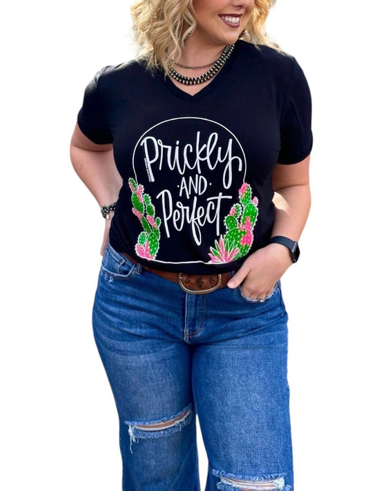 Texas True Threads - Prickly & Perfect Cactus Tee