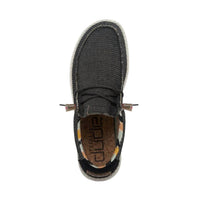 HEY DUDE Men's Wally Eco Sox Shoe in sox charcoal - men's loafer - alternate view