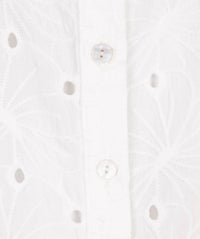 Esqualo - Flower Embroidery Blouse