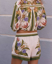 Farm Rio - Tropical Scarf Shorts