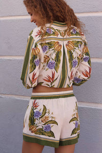 Farm Rio - Tropical Scarf Shorts