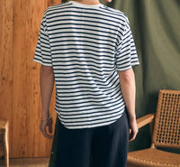 Faherty - Oceanside Linen Vneck Tee