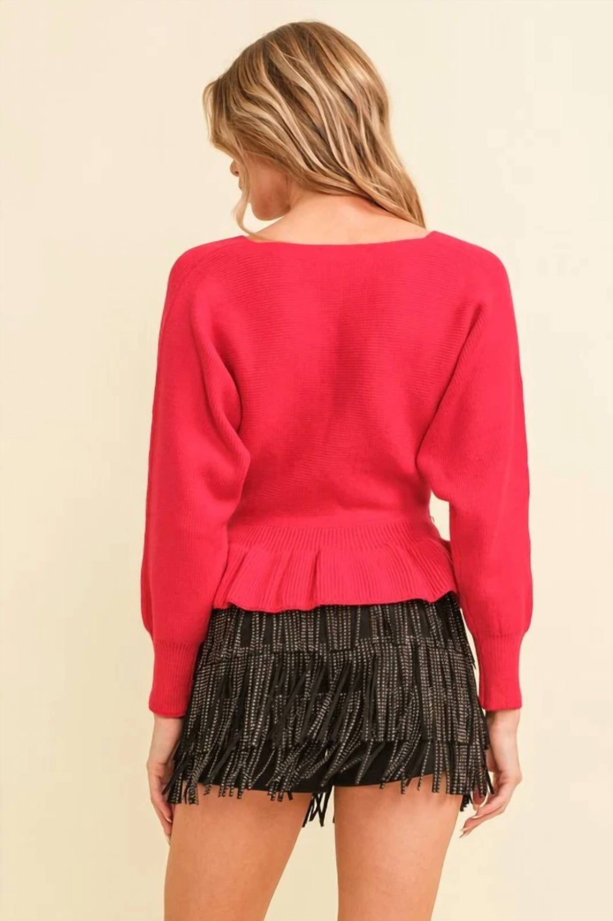 Cloud Ten - Ribbed Long Sleeve Sweater