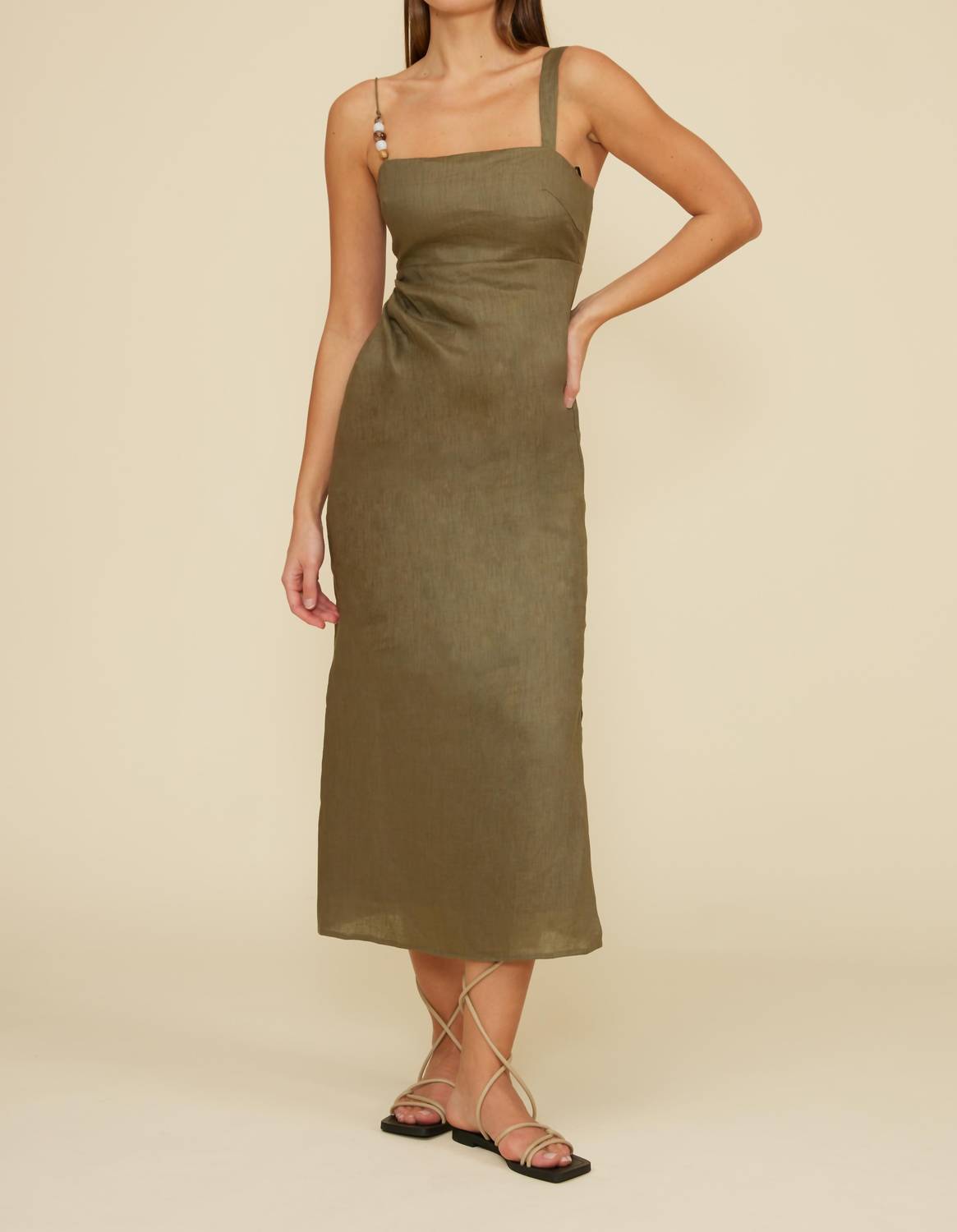 Lucy Paris - Fallon Bead Detail Dress