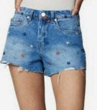Blanknyc - Women's Star Embroidered Denim Shorts