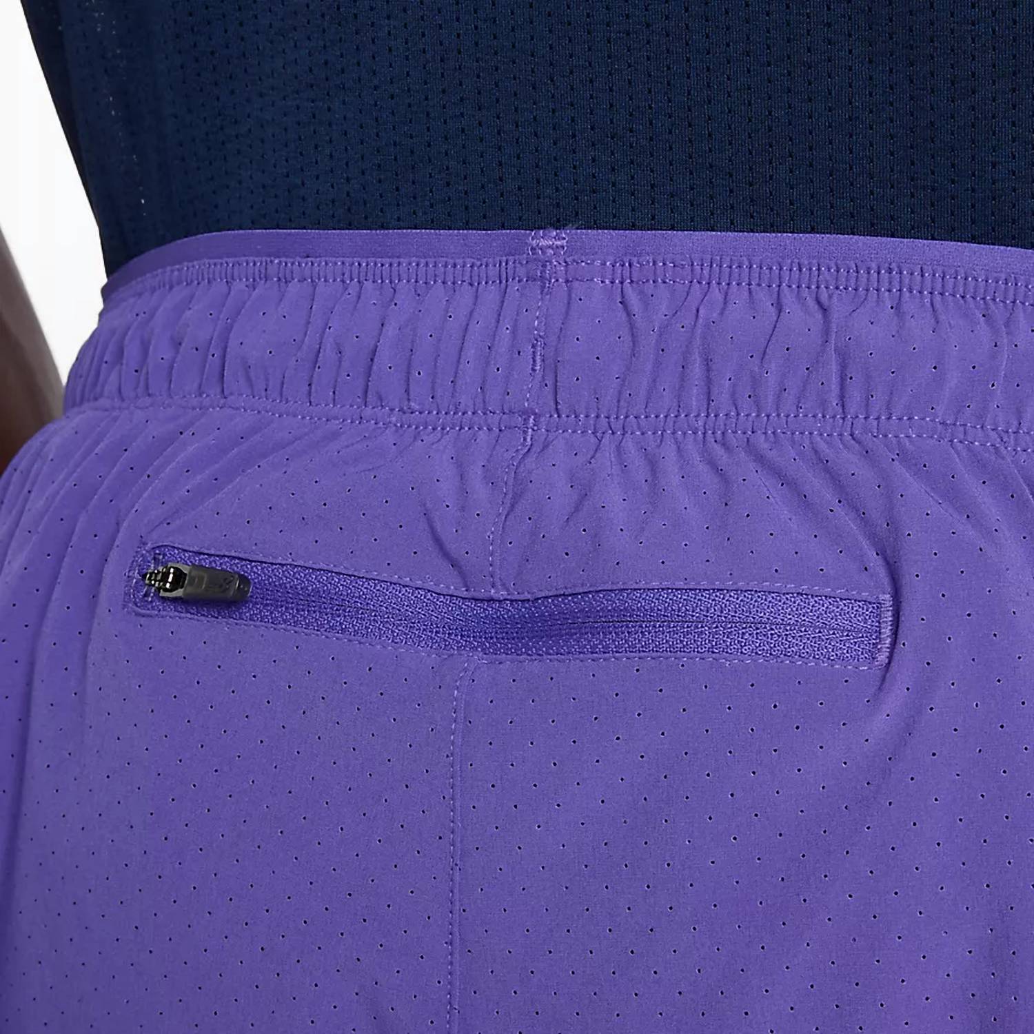 New Balance Rc Short 5 in purple - men's shorts - view 4