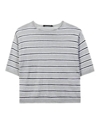 Luisa Cerano - Short-sleeved Sweater Top