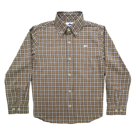 Saltwater Boys Co. - Boy's Folly Island Flannel Shirt
