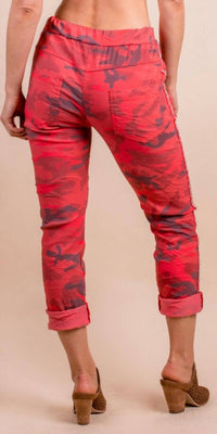 Gigi Moda - Caterina Camo Slim Pants
