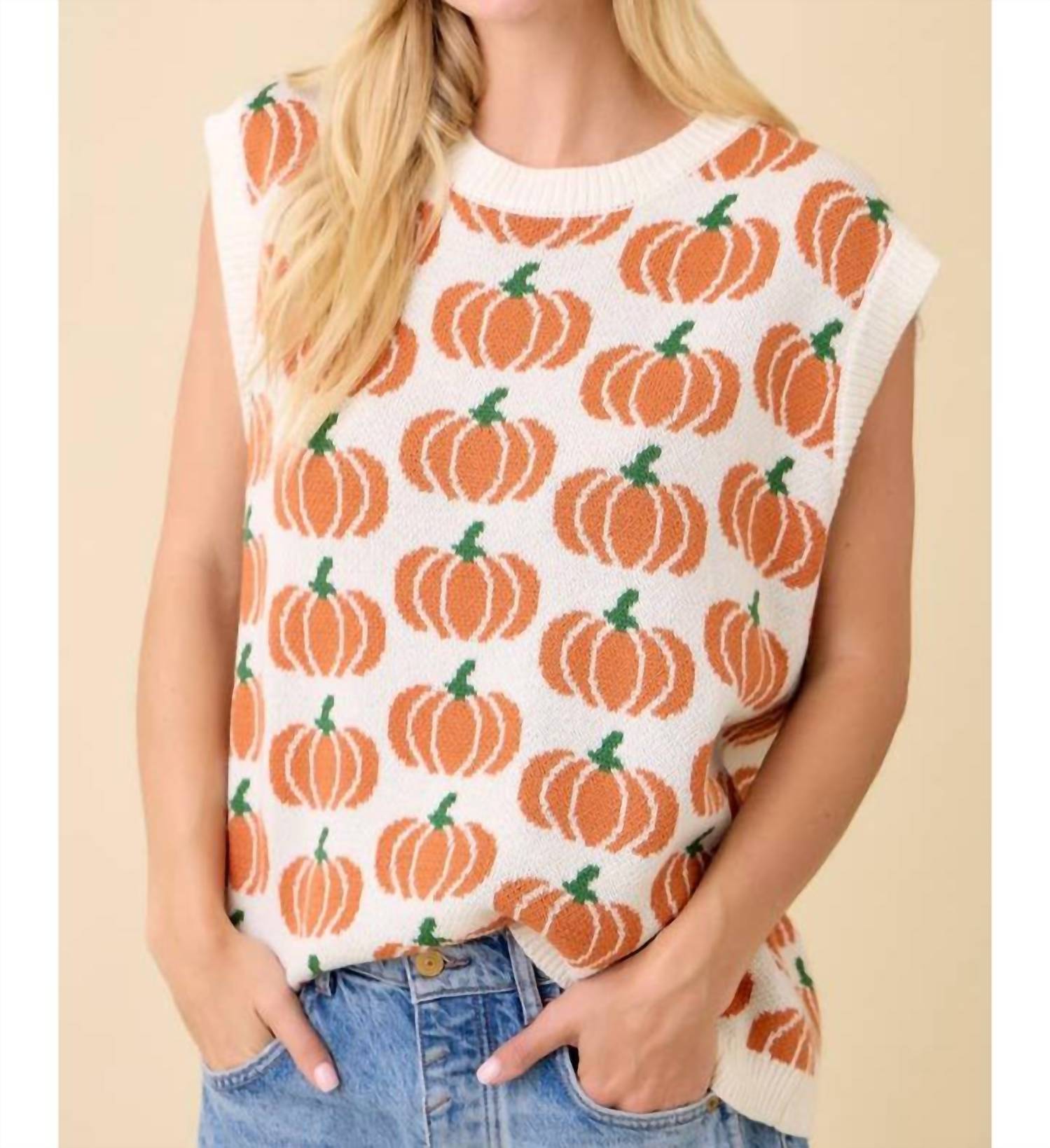 Mainstrip - Pumpkin Sweater