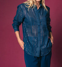 The Shirt - The Boyfriend Lurex Shirt