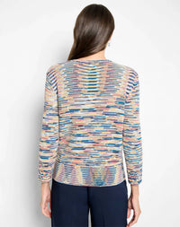 Nic + Zoe - Mixed Up Space Dye Sweater