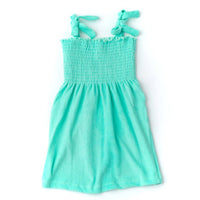Shade Critters - Girl's Smocked Terry Dress